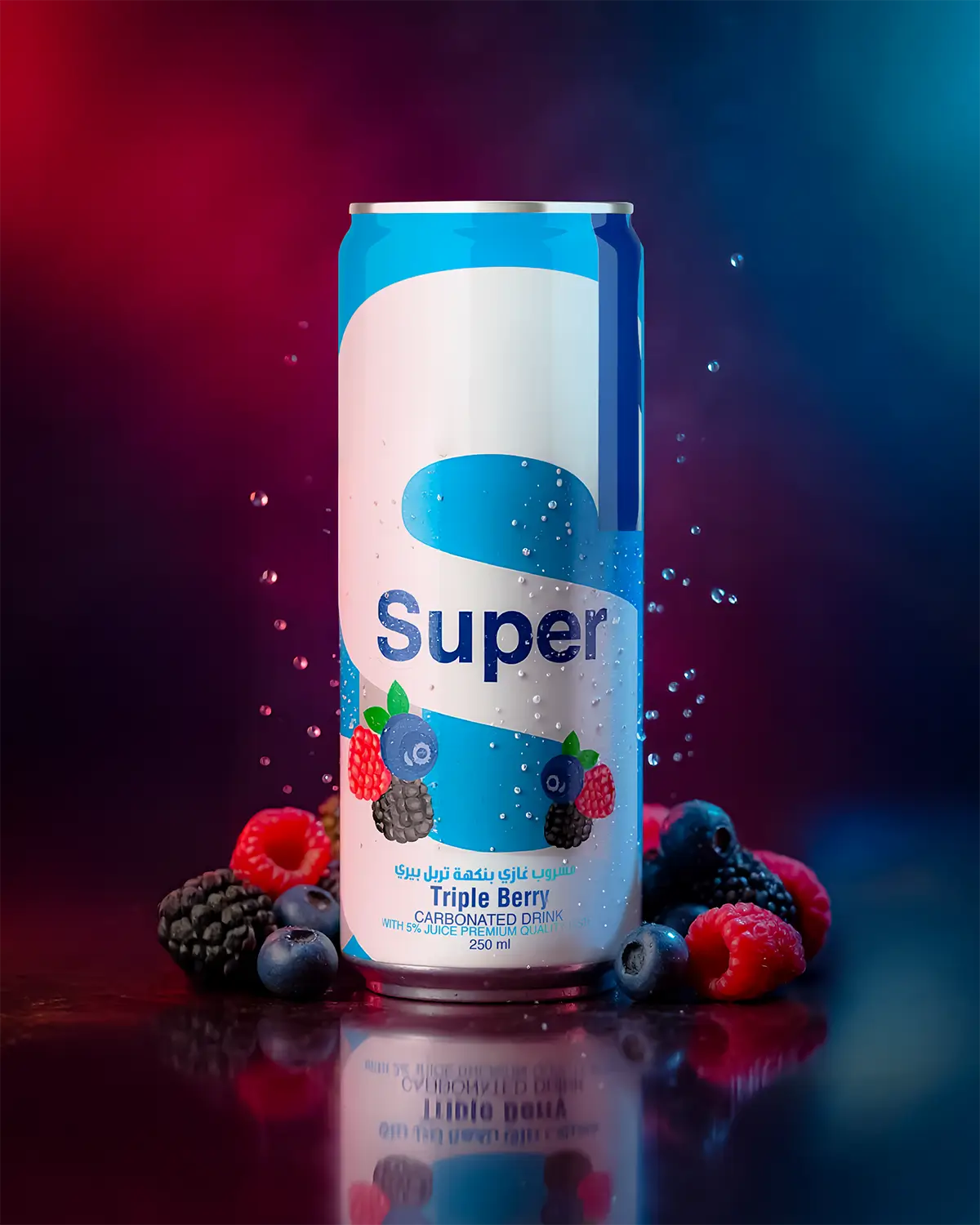 Super Triple Berry Has Arrived !!! A Triple Mood in Every Sip.